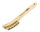 image of Forney 70491 Wire Scratch Brush, Brass 8-5/8" X 9/16"