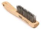 Forney Utility Hand Brushes with Wood Handles