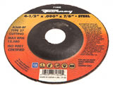 Forney 71800 4-1/2" X .090" X 7/8" Cut & Notch Wheel