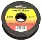Forney 71805 Emery Cloth 1" X 10yd 180 Grit