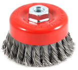 Forney 72753 4" X 5/8" 11Thr Knot Cup Brush