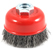 image of Forney 72755 2-3/4" X 5/8" 11Thd Crimp Cup Brush