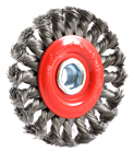 Forney 72759 4" X 5/8" 11Thd Knot Wheel