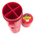 Forney 93097 Deluxe Rod Storage Container, Red
