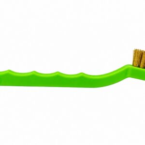 Forney 70489 Wire Brush, Brass 7/14" X 3/8"