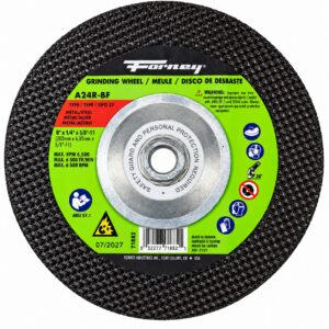 Forney 71882 8" X 1/4" X 5/8" 11 Grind Wheel