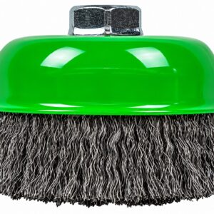 Forney 72754 5" X 5/8" 11Thd Crimp Cup Brush