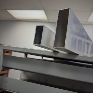 1/2" x 1" x .125"wall Aluminum Rectangular Tube 6063-T5