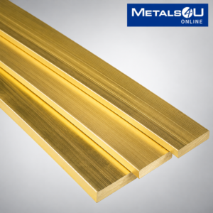 1/8" x 1/2" Brass Flat Bar C360, C36000 FCB Free Cutting