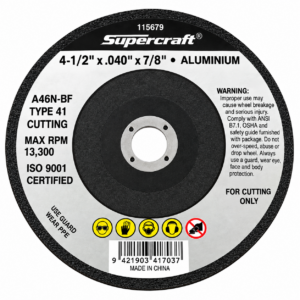 Forney 71814 4-1/2" X .045" X 7/8" Cut-Off Wheel