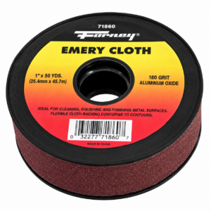 Forney 71803 Emery Cloth 1" X 10yd 80 Grit