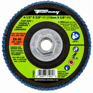 Forney 71931 4-1/2" X 5/8" 11 60Gr Zirco F Disc