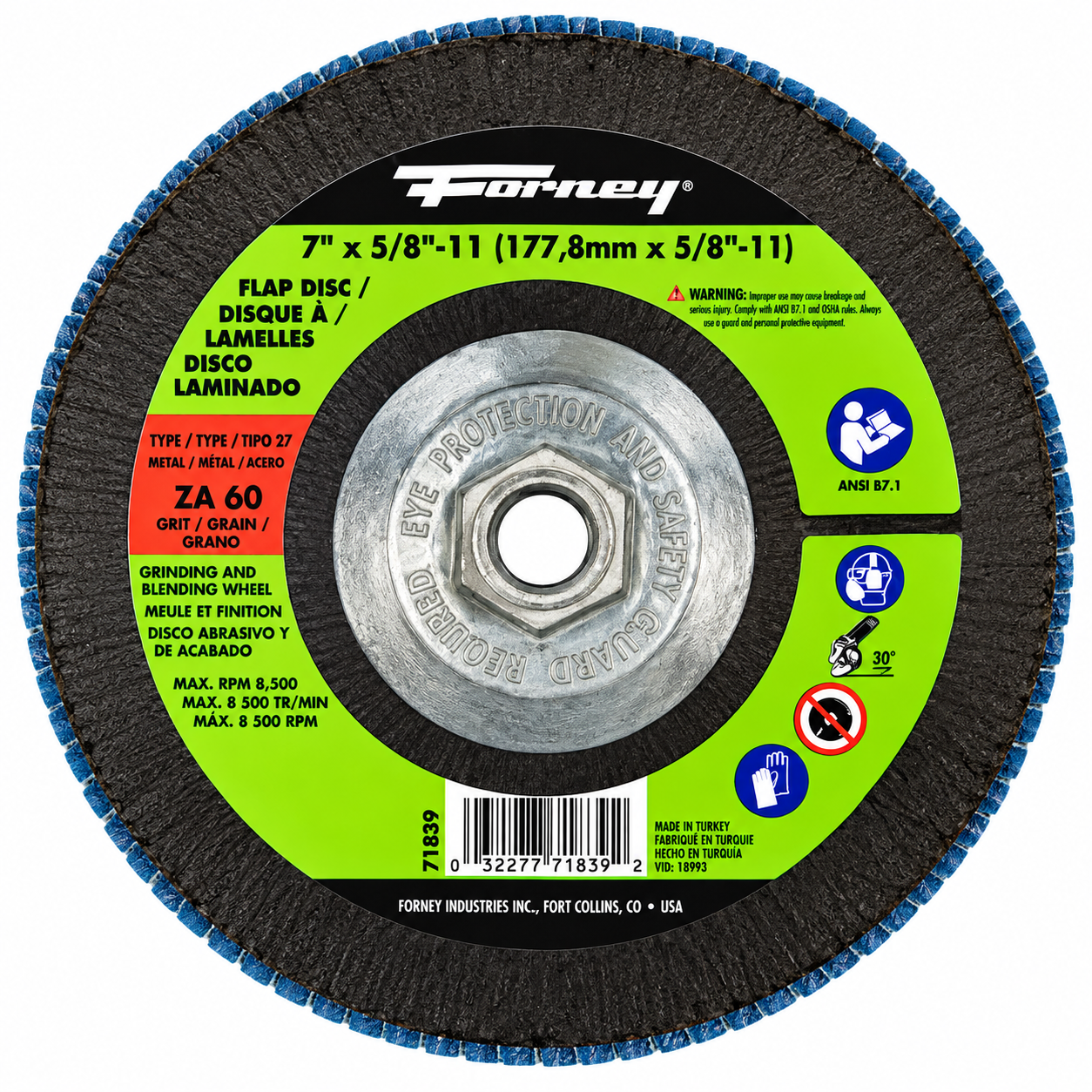 Forney Flap Discs - Type 27 & 29