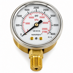 Forney 87728 2" Hp Gauge Acety 0-400 PSI