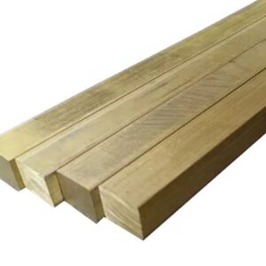 7/16" (.4375") Brass Square Bar C360 C36000 FCB