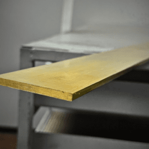 1/8" x 1/2" Brass Flat Bar C360, C36000 FCB Free Cutting