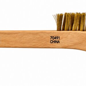 Forney 70491 Wire Scratch Brush, Brass 8-5/8" X 9/16"