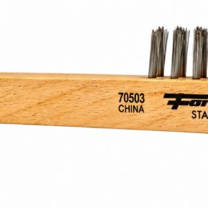 Forney 70503 Wire Scratch Brush, Stainless Steel 8-5/8" X 9/16"