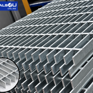 Steel Bar Grating Galvanized- 3/16" x 1" (24" x 48")
