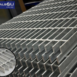 Steel Bar Grating Galvanized- 3/16" x 1" (24" x 48")