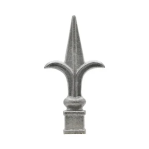 5/8" Round Cast Iron 3 Pointy Spear