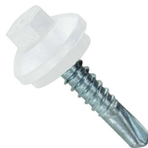 #14-7/8 P-Screw Bag White Purlin (250 Screws)