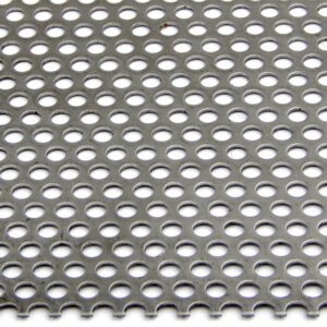 Stainless Steel Perforated sheet - 14GA- 3/16"holes on 1/4" staggered