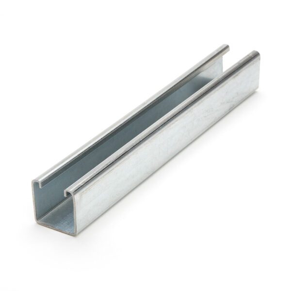 Strut Galvanized Channel 1-5/8 x 1-5/8 x 12GA - 5' Long