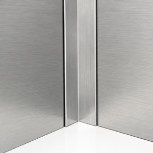 Stainless Steel Angle Inside Corner 1-1/2 x 1-1/2 x 22GA - 5'