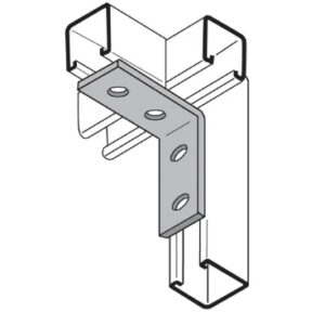 Strut Galvanized 4-Holes Corners (3-3/4 x 3-7/8)