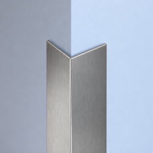 Stainless Steel Angle Outside Corner 1-1/2 x 1-1/2 x 22GA - 5'