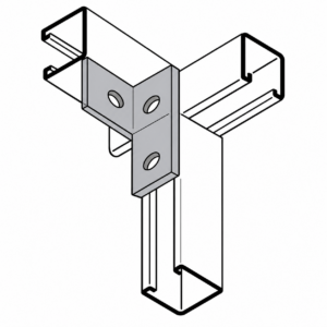 Strut Galvanized Offset Tee Angle (LH)