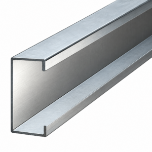 Steel C-Purlin Channel-- 8 x 2 x 14GA-- 20'Long