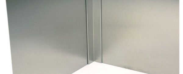 Stainless Steel Angle Inside Corner 1-1/2 x 1-1/2 x 22GA - 5'