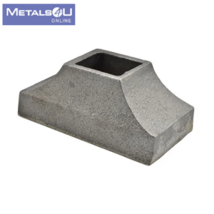 1" Cast Iron Shoe Wide Square