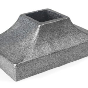 1" Cast Iron Shoe Wide Square