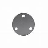 6-3/4" Steel Round Base Plate