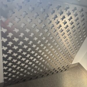 TEXAS PATTERN 22 GA PERFORATED STEEL SHEET