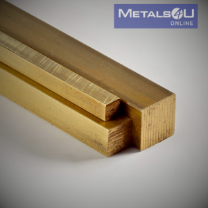 1/8" (.125") Brass Square Bar C360 C36000 FCB