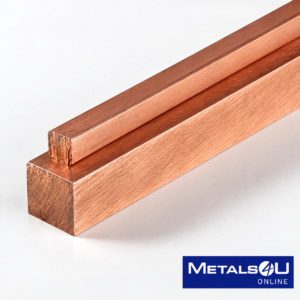 1/4" (.250") Copper Square Bar (Alloy 110 – ETP) – High Conductivity Copper Bar