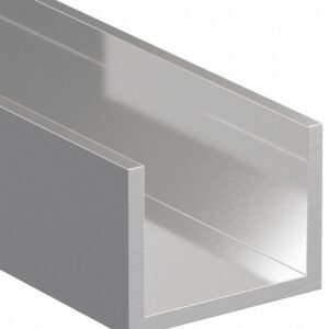 2-1/2″ x 1-1/2″ x .125″ web Aluminum Channel 6061-T6 Structural