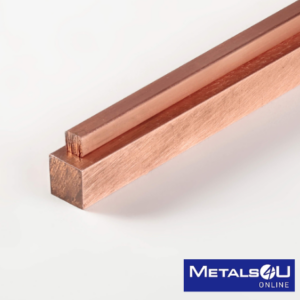 1/4" (.250") Copper Square Bar (Alloy 110 – ETP) – High Conductivity Copper Bar