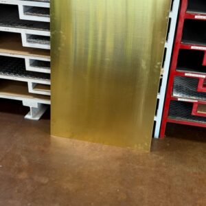 .025 (22GA) Brass Sheet