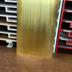 .032 (20GA) Brass Sheet