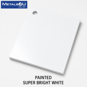 Colored Aluminum Sheet -Super Bright White Painted