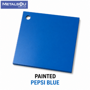 Colored Aluminum Sheet -Pepsi Blue Painted