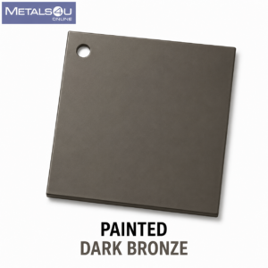 Colored Aluminum Sheet -Dark Bronze Painted