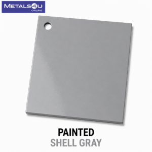Colored Aluminum Sheet -Shell Gray Painted