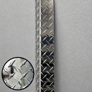 Aluminum Tread Brite Angle-3003-2" x 2" x .063" - 6' long