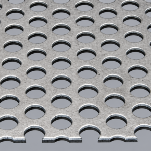 20GA Galvanized Perforated Sheet – 1/8" Holes on 3/16" Staggered Centers